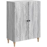 vidaXL Strani šal Siva Sonoma 66 x 34,5 x 90 cm Inženirski les, (5000217238) | Shoptok.si