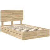  Krevet s od storage Sonoma hrast 135 x 190 cm Konstruirano drvo | shoptok.hr