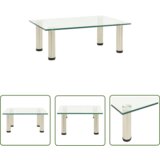 The Living Store TV stojalo prozorno 40x35x17 cm kaljeno steklo - TV Stojalo, (21740575) | Shoptok.si