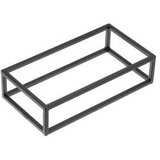  Stalak za švedski stol-GN 1/3 (crna boja, visina 8cm) | Eponuda.ba