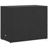  Vrtni ormarić za pohranu crni 100x55,5x80 cm poli ratan | shoptok.hr