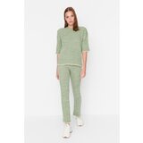 Trendyol Green Gradient Patterned Knitwear Bottom-Top Set | shoptok.hr