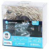  Aigostar-LED Spoljašnji božićni lanac 300xLED/8 funkcija 3xAA 9,3m IP44 hladna bela | Eponuda.com