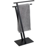 Wenko 24396100 - Stalak za peškire LIRIO 20x40 cm crni | Eponuda.com