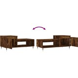  Stolić za kavu boja hrasta 100x50x45 cm konstruirano drvo | shoptok.hr