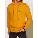 DStreet Bluza męska z kapturem żółty Cene