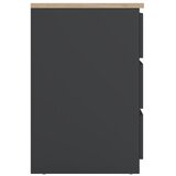 Tvilum Temno siva komoda 77x76x50 cm Naia – | Shoptok.si