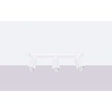  Stropna svetilka KARBON 3L bela, (21626968) | Shoptok.si