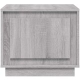 vidaXL Klubska mizica siva sonoma 51x50x44 cm inženirski les | Shoptok.si