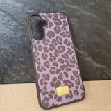  Futrola Leather Print za Samsung Galaxy S25 crna | Eponuda.com