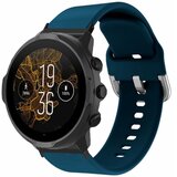  Silikonska narukvica 24mm za sat Suunto Spartan Sport Wrist HR Baro / Suunto 7 - Dark Blue | Eponuda.ba