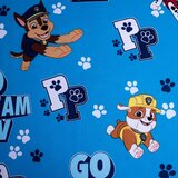 Jerry Fabrics Plava pamučna dječja plahta s gumom 90x200 cm Paw Patrol – | shoptok.hr