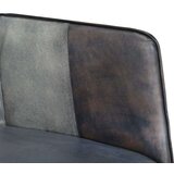  Fotelj siv iz pravega usnja, (20701614) | Shoptok.si