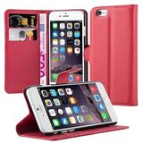 Cadorabo Ohišje, združljivo z Apple iPhone 6 / 6S v rdeče sladkorno jabolko - Zaščitni ovitek z magnetnim zapiranjem, stoječo funkcijo in režo za kartice, (20551360) Cene