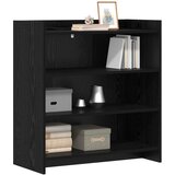  Kreveta Crni hrast 75 x 36 x 80 cm Konstruirano drvo | shoptok.hr