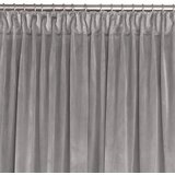  Curtain VILA color gray style classic dragon tape transparent 5 cm velvet 200x300 HOMEDE | shoptok.hr