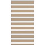 vidaXL Zebra senčilo peščeno rjava 80x150 cm tkanina širina 75,9 cm | Shoptok.si
