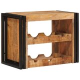  Stalak za vino Smeđa 100 x 45 x 33 cm Čvrsto Grubo Drvo Manga | shoptok.hr