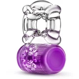 Blush play with me pleaser rechargeable c-ring purple
