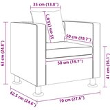  Fotelja od umjetne kože crna | Eponuda.com