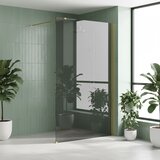 Rea Stena za prhanje Flexi Grey / Gold 120 | Shoptok.si