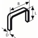 Bosch Spajalica od pljosnate žice tip 52 2609200206, 12,3 x 1,25 x 10 mm | ePonuda.com