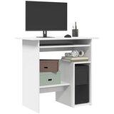 Maison Chic Pisalna miza - pisarniška miza - Računalniška miza bela 80x45x74 cm iverna plošča, (21785677) | Shoptok.si