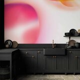  Foto tapeta - Abstraction - Pink Planet Closest to the Sun on a Light Sky Background 250x175 | shoptok.hr