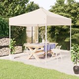  Sklopivi šator za zabave 3 x 3 m krem | shoptok.hr