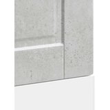 vidaXL Plošča za pomivalni stroj "Porto" betonsko siv 45x1,5x67 cm | Shoptok.si