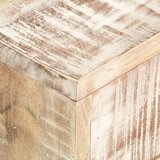  Stolić za kavu bijeli 117 x 50 x 30 cm masivno bagremovo drvo | Eponuda.com