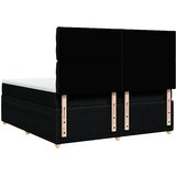  Krevet s oprugama i madracem crni 180x200 cm od tkanine | shoptok.hr