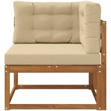  Vanjska kutna sofa Prirodna | shoptok.hr