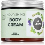 Leros Body cream basil & verbena krema za tijelo za ishranu i hidrataciju 200 ml | shoptok.hr