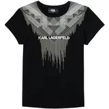 Karl Lagerfeld Majice s kratkimi rokavi UAS Črna