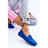 EVENTO PE1 Women’s Loafers Suede Blue Morreno | Shoptok.si