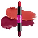 NYX Professional Makeup kremno rdečilo - Wonder Stick Blush - Bright Amber & Fuschia (WSB05) | Shoptok.si