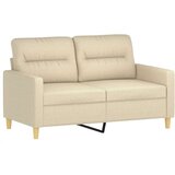 vidaXL 2-dijelni set sofa s jastucima krem od tkanine | shoptok.hr