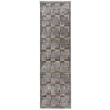 Flair Rugs Siv/bež tekač 66x300 cm Evelyn Blocks – | Shoptok.si