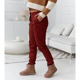 Gemre Red elastic women's trousers Rodrigues | shoptok.hr