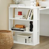 SoBuy domača pisarniška računalniška miza bele barve v skandinavskem slogu, (20815251) | Shoptok.si
