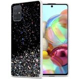  case, združljiv s samsungom v črni barvi z bleščicami - zaščitni pokrov iz fleksibilnega silikona tpu s penečimi bleščicami, (20574920) | Shoptok.si