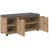  Haldna klop z blazino Enobarvno Umetni hrast 100 x 38 x 46 cm, (5000160685) | Shoptok.si