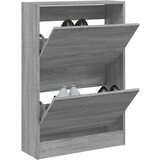  The living store omarica za čevlje siva sonoma 60x21x87,5 cm inženirski les - omarica za čevlje, (21485631) Cene