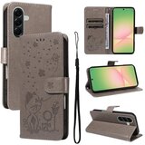 SUNSKY Eleganten ovitek etui za Samsung A57, Mucek, Siv | Shoptok.si