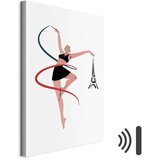  Slika - Rhythmic Gymnastics - Illustration of a Woman With a Ribbon 40x60 Akustična | shoptok.hr