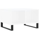  Stolić za kavu sjajni bijeli 60x50x36,5 cm konstruirano drvo | shoptok.hr