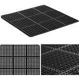 Ulsonix Ažuran protizdrsni gumijasti predpražnik, 92 x 92 x 1 cm, (21389426) | Shoptok.si