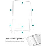 Songmics stalak za odjeću, bijeli | shoptok.hr