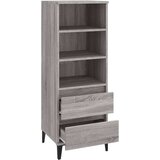  Visoka omara Siva sonoma 40x36x110 cm inženirski les, (20654060) | Shoptok.si